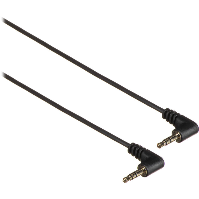 StarTech Cable de Audio Estéreo 3.5mm Ángulo Recto 6 Pies Negro