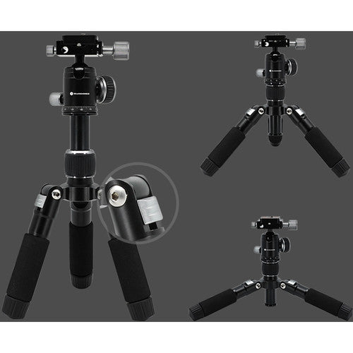 ORANGEMONKIE Tripod50 Mini Trípode Premium 19.7" Capacidad 11 lb con Barra Panorámica
