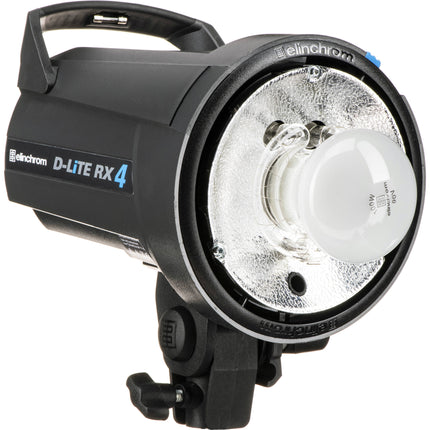 Elinchrom D-Lite 400W/s RX 4 Cabezal de Flash con Receptor Inalámbrico y Modelado 100W