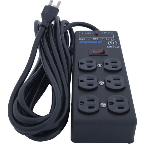Furman Pro Plug Bloque de energía 6 tomas 540 Julios y filtro EMI/RFI