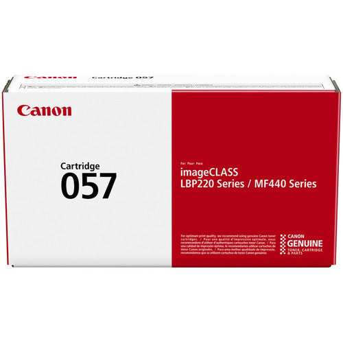 Canon 057 Cartucho de Tóner Negro Capacidad Estándar para Impresoras Láser Canon imageCLASS MF445dw LBP226dw
