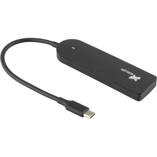 Xcellon Hub USB-C 3.2 Gen 1 Slim 4 Puertos USB-A 5 Gb/s Portable