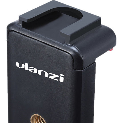 Ulanzi ST-07 Soporte para Smartphone con Montura de Trípode 2x1/4" y Zapata Fría