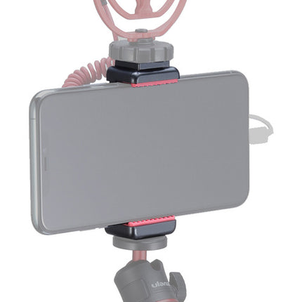 Ulanzi ST-07 Soporte para Smartphone con Montura de Trípode 2x1/4" y Zapata Fría