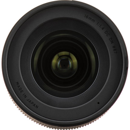 Sigma 16mm f1.4 DC DN Objetivo para Canon EF-M APS-C F1.4 a F16