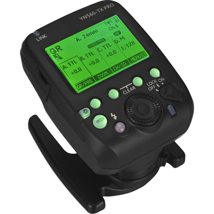 Yongnuo YN560-TX PRO Controlador de Flash para Nikon 2.4 GHz Alcance 100 m