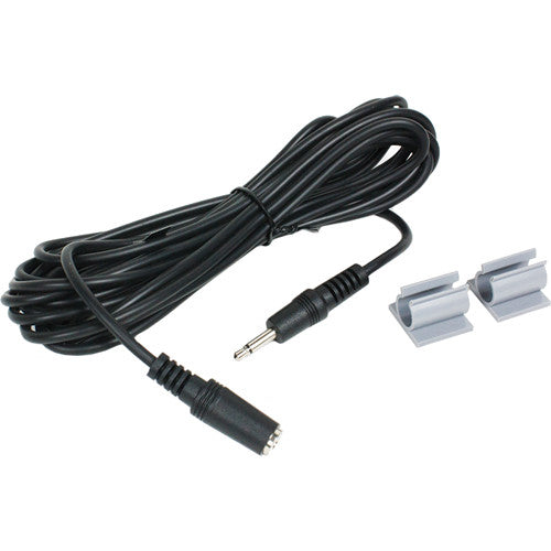 Williams Sound WCA 007 Cable de extensión micrófono 3.5mm TS 3.6 m con clips