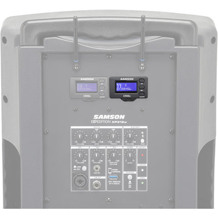 Samson Concert 88a Sistema de Micrófono Inalámbrico con Alcance 30m y 8 Horas de Batería para XP310w o XP312w