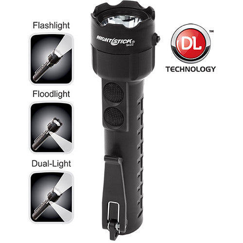 Nightstick XPP-5422B Linterna Dual Segura 240 Lúmenes IP67 Negra