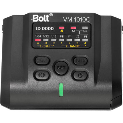 Bolt VM-1010C TTL Macro Flash Número de Guía 33 Alcance 328 Pies Kit de Gel de Color