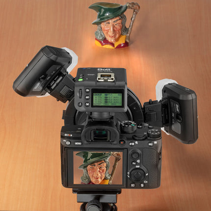 Bolt VM-1020S Transceptor TTL para Sistema de Flash Anillo Macro Operación 2.4 GHz 16 Canales