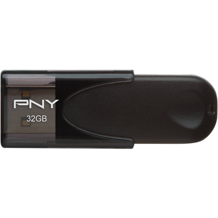 PNY 32GB Attache 4 USB 2.0 Memoria Flash con diseño sin tapa y llave USB