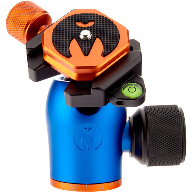 3 Legged Thing AirHed Pro Cabezal de Bola Azul con Capacidad 40kg y Nivel de Burbuja