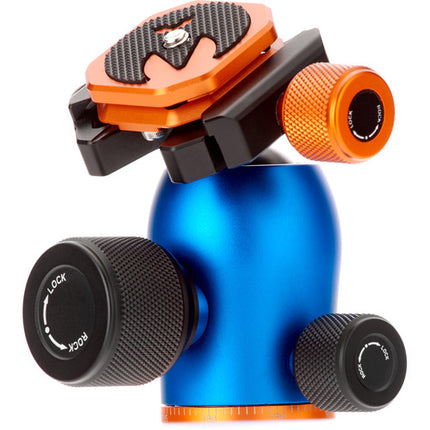 3 Legged Thing AirHed Pro Cabezal de Bola Azul con Capacidad 40kg y Nivel de Burbuja