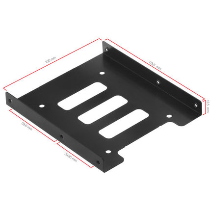 Pearstone Adaptador para Disco Duro 2.5" a Bahía 3.5" con Tornillos