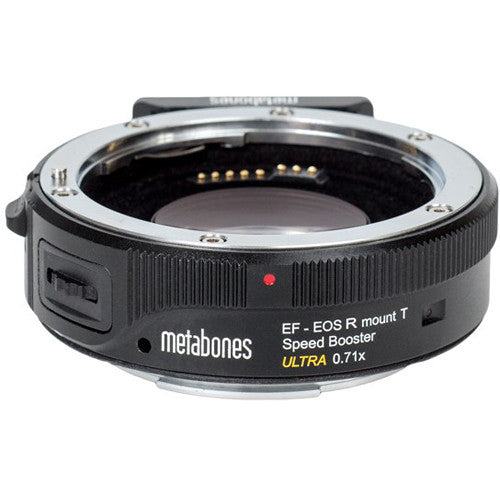 Metabones T Speed Booster Ultra 0.71x Adaptador para Lente Canon Full-Frame EF a Cámara Canon RF con Control de Apertura