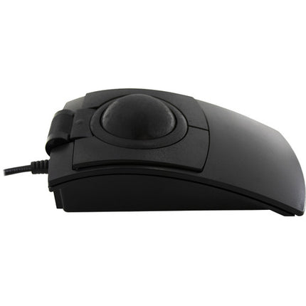 X-keys L-Trac Trackball negro con Resolución Ajustable 1600 dpi Ergonomía