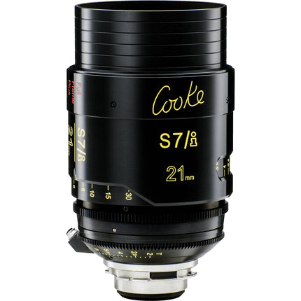 Cooke 21mm S7/I Lente Full Frame Plus T2.0 Apertura máxima Feet