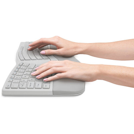 Kensington Pro Fit Ergo Teclado y Ratón Inalámbrico 2.4 GHz Bluetooth 1600 dpi