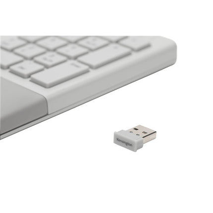 Kensington Pro Fit Ergo Teclado y Ratón Inalámbrico 2.4 GHz Bluetooth 1600 dpi