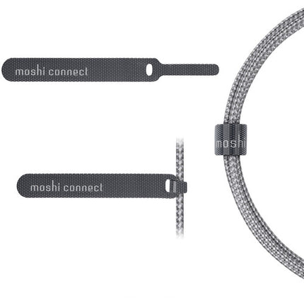 Moshi Integra Cable USB Tipo-C a Lightning 5 pies 60W nylon trenzado