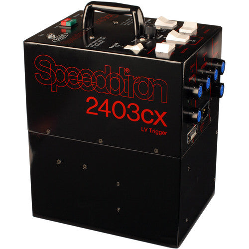 Speedotron 2403CX Fuente de Alimentación 120V 50-2400Ws 4 Niveles