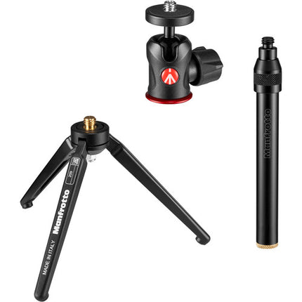 Manfrotto Kit de Trípode de Mesa con Cabezal 492 Capacidad 5 kg Altura 36 cm