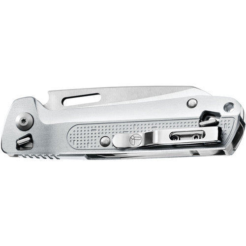 Leatherman FREE K4X Multiherramienta Cuchillo de Bolsillo Plata 3.3 Pulgadas Serrado 9 Herramientas