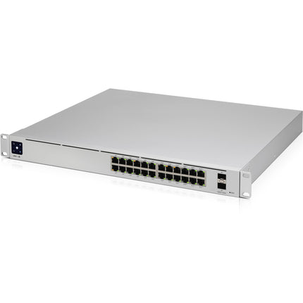 Ubiquiti UniFi Pro PoE Switch de Red Gestionado 24 Puertos Gigabit 16 PoE+ 2 SFP+ 10Gb/s