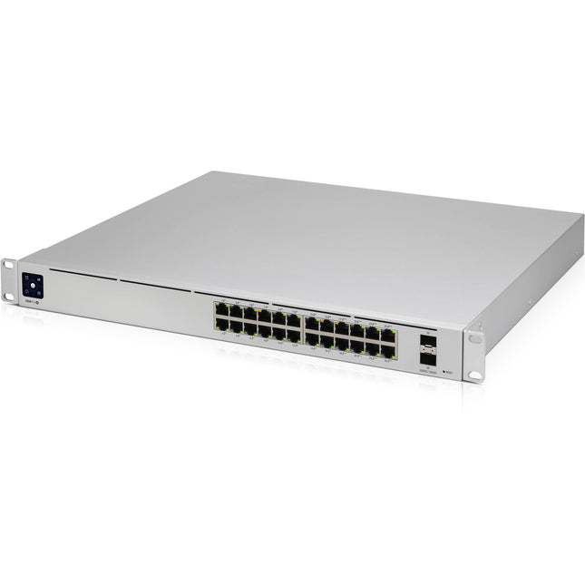 Ubiquiti UniFi Pro PoE Switch de Red Gestionado 24 Puertos Gigabit 16 PoE+ 2 SFP+ 10Gb/s