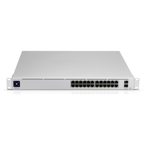 Ubiquiti UniFi Pro PoE Switch de Red Gestionado 24 Puertos Gigabit 16 PoE+ 2 SFP+ 10Gb/s