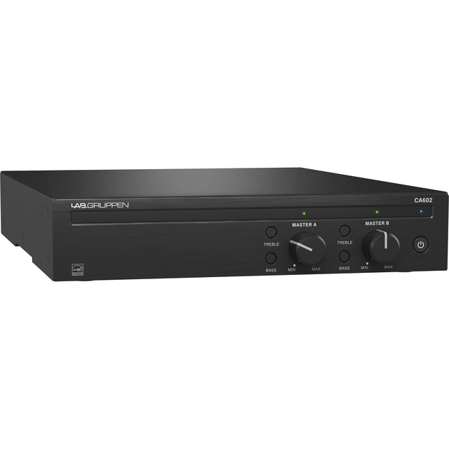 Lab.Gruppen CA602 Amplificador Comercial 2 x 60W 4 8 Ohm 70 100V Rack 1RU
