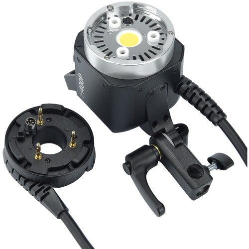 Godox H400P cable extensión 8 pies para cabezal flash Witstro AD400Pro con LED regulable y mango ergonómico