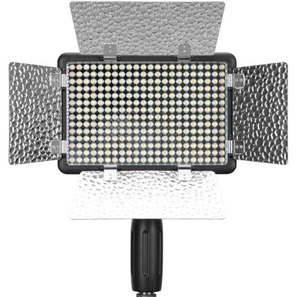 Godox LF308BI Luz LED Video Variable 3300-5600K Dimmable con Sincronización de Flash