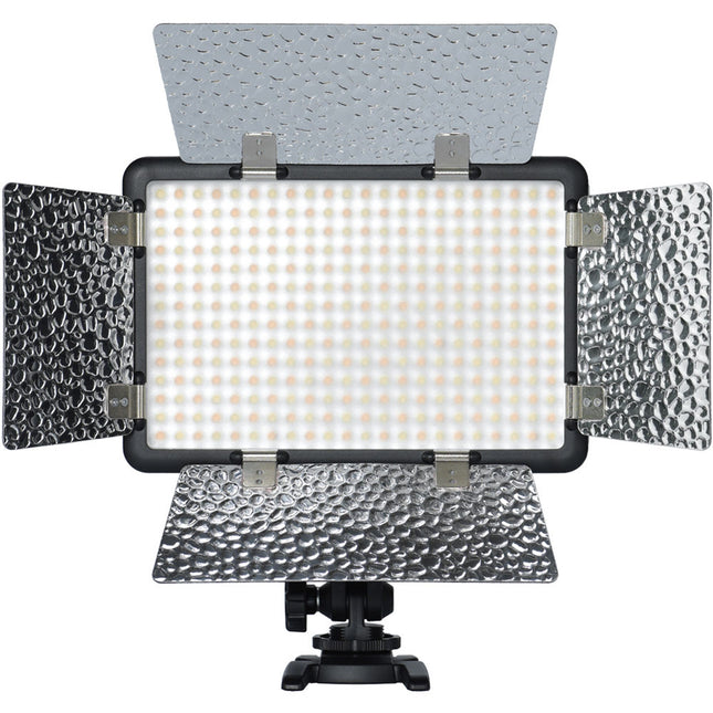 Godox LF308BI Luz LED Video Variable 3300-5600K Dimmable con Sincronización de Flash