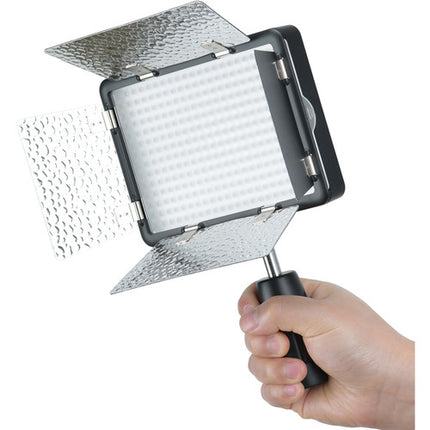 Godox LF308D Luz LED de Video Luz Diurna 5600K Regulable con Sincronización y Filtros