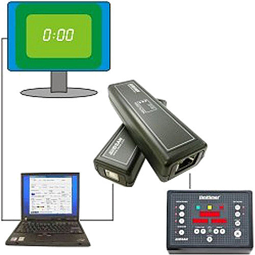 Dsan Video Clock VC-2000LT Adaptador Cat5 a USB con Cable de 6 pies para Limitimer