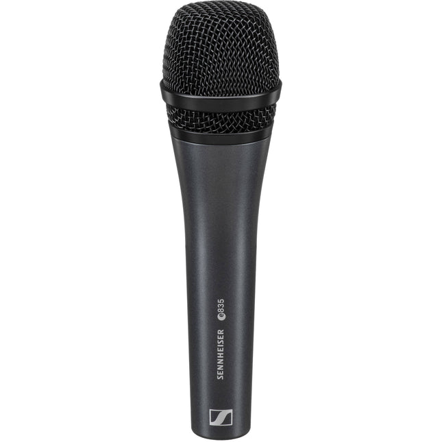 Sennheiser e 835 Micrófono Dinámico de Mano Cardioide con Pinza y Funda