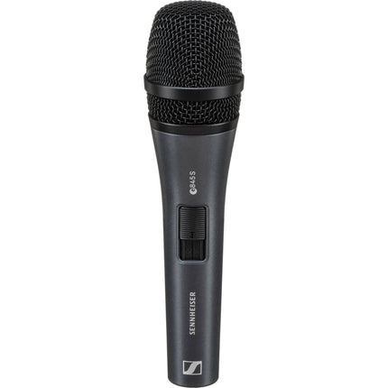 Sennheiser E845S Micrófono vocal dinámico supercardioide con interruptor y clip
