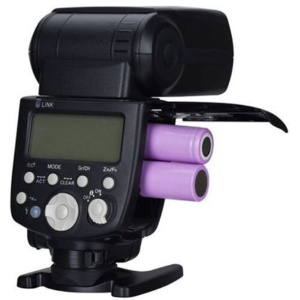 Yongnuo YN560Li Flash de Velocidad con Baterías 18650 y Zoom 24-105mm