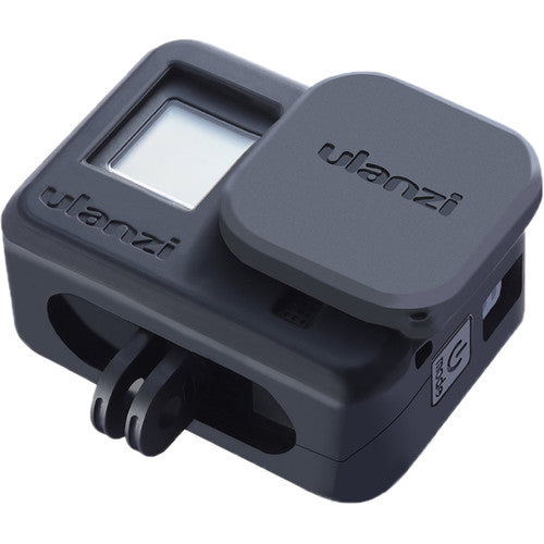 Ulanzi G8-3 Funda Silicona con Tapa de Lente y Cordón para GoPro HERO8 Black