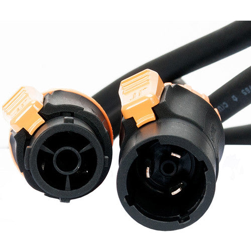 American DJ Cable de alimentación Power Link IP65 5 pies con conector PowerCON