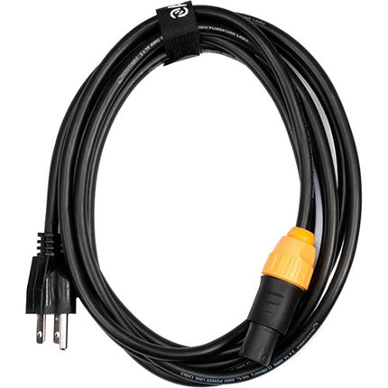 American DJ IP65 Cable de alimentación 15 pies con conector Twist-Lock