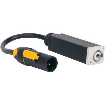ADJ IP65 Conector de Alimentación Bloqueo 12 AWG 20A 1 Pieza Blanco