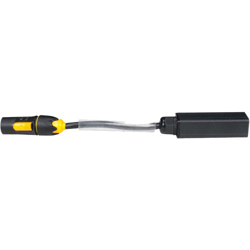 American DJ IP65 Conector de Energía Bloqueo 1 pie Cable 12 AWG 20A 120VAC