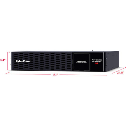 CyberPower BP48VP2U03 Módulo de Batería Extendida 48V 70A 16x12V 6Ah 2RU Rack Torre