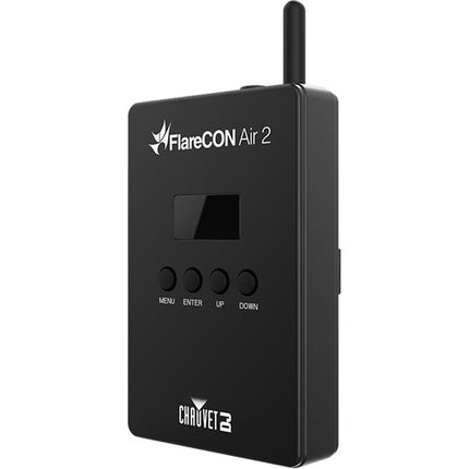 CHAUVET DJ FlareCON Air 2 Transmisor Receptor con Pantalla OLED y Batería Recargable