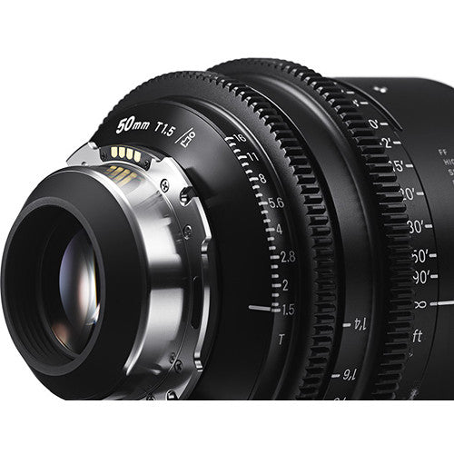 Sigma 40mm T1.5 objetivo cine PL montura Full Frame apertura T16