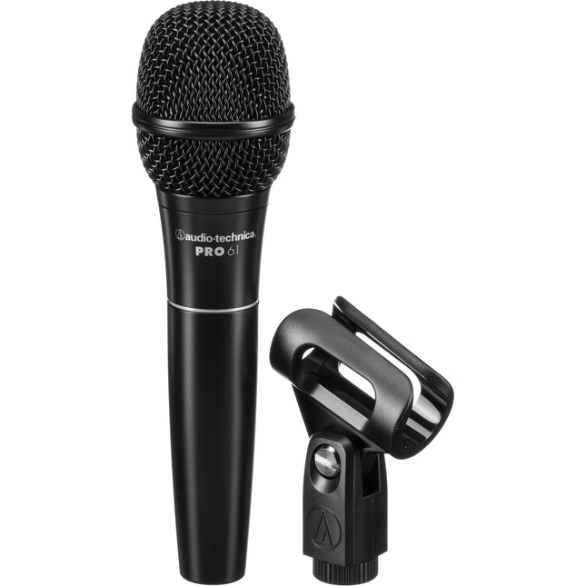 Audio-Technica PRO 61 Micrófono Dinámico Hipercardioide Manos con Cable XLR 4.5m