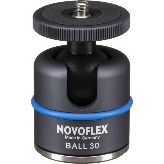 Novoflex BALL 30 Cabezal esférico Soporta 5kg Base giratoria 1/4"-20